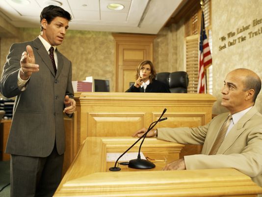 Cross-examination in court