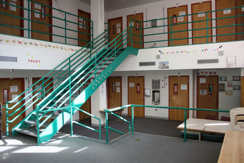 interior of gilliam youth services center colorado